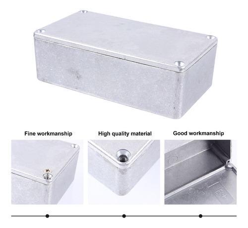 Caja De Aluminio, Caja De Metal, Caja De Pedal De Guitarra R