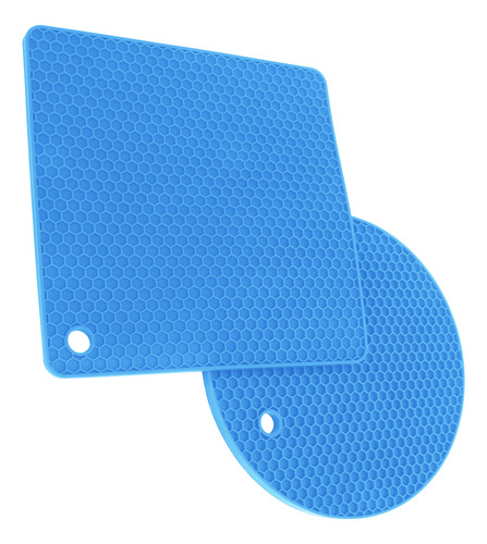 Almohadillas Térmicas Multiusos Azules, 5 Unidades, 2 Redond