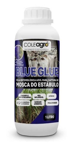 Cola Entomológica Azul Mosca Do Estábulo Coleagro - 1 Litro