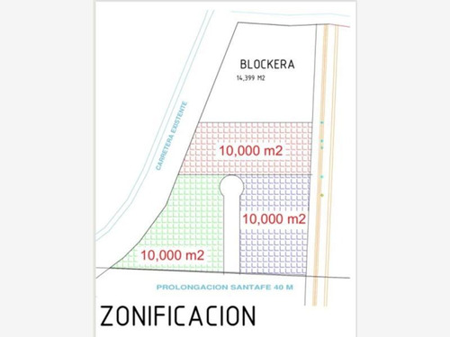 Terreno Comercial En Venta Carretera Santa Fe