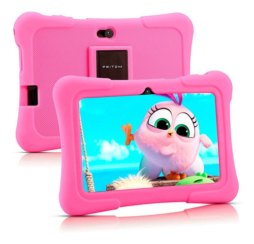 Tablet Pritom K7 Kids 7  1gb 16gb Android 10 Bluetooth Rosa