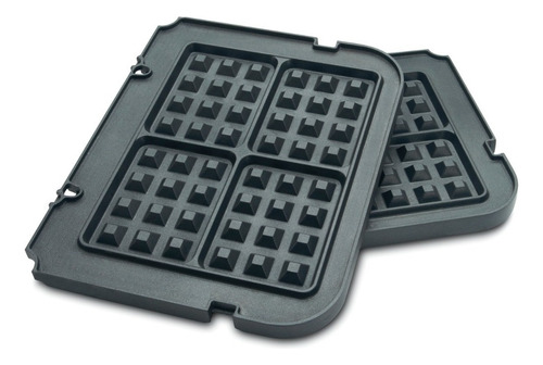 Accesorio Placas Para Waffles Cuisinart Gr-wafp Color Negro