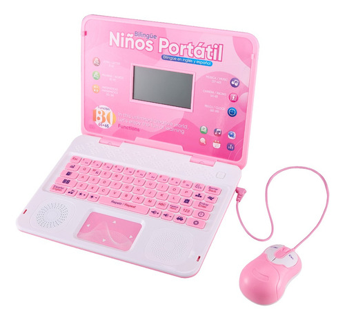 Computadora Didactica Infantil De Juguete Ingles Español 130