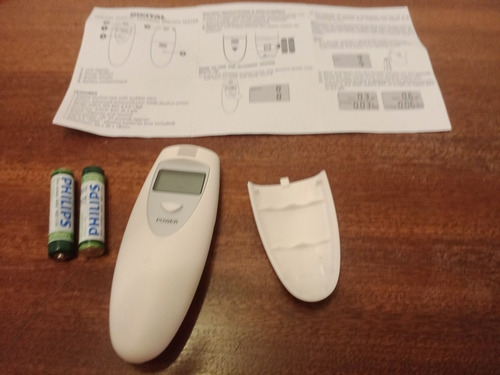 Imagen 1 de 5 de Alcoholímetro Digital Portátil Alcohol Test Alcoholemia