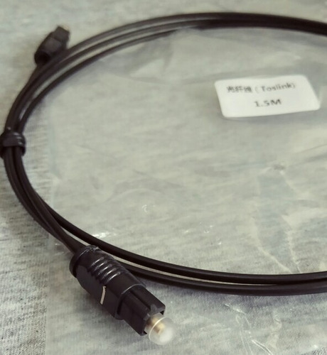 Cable Toslink De Fibra Optica 3 Metros Audio Digital