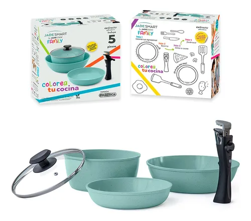 Batería De Cocina Jade Chef 10pzs. By Jade Cook C0192-00