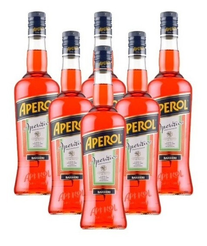 Aperitivo Aperol 750ml X6 Unidades