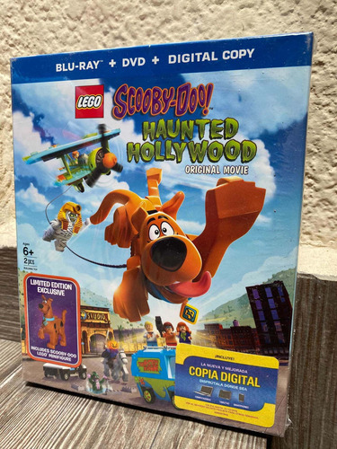 Scooby-doo ! Haunted Hollywood Figura Lego Blu-ray Dvd