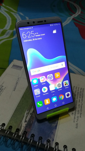 Huawei Y9 2018, 4 Camaras Full View, Desbloq Facial, 4000mah