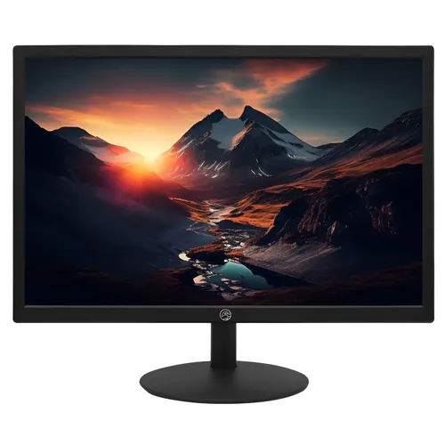 Monitor LED 19 Brazil PC BPC-19WE02-B 1440x900 com 60Hz e 5ms Furação Vesa HDMI e VGA cor Preto