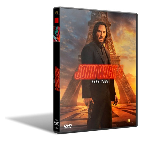 Dvd John Wick 4 - Baba Yaga (2023) Dublado E Legendado