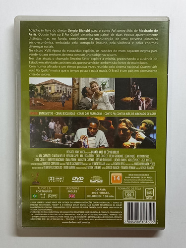 Dvd Quanto Vale Ou E Por Quilo Original Envio Rapido (Usado)