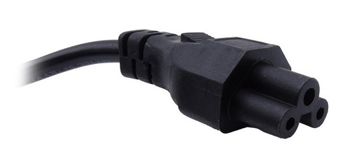 Imagen 4 de 5 de Cable De Poder Trebol Para Notebook 1.8 Metros Kashima