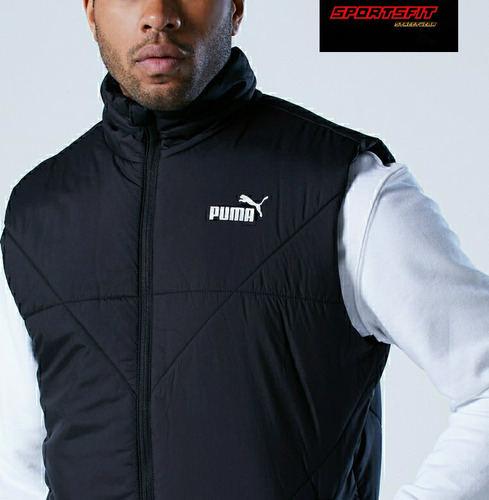 Chaleco Puma Negro Ess Padded Vest