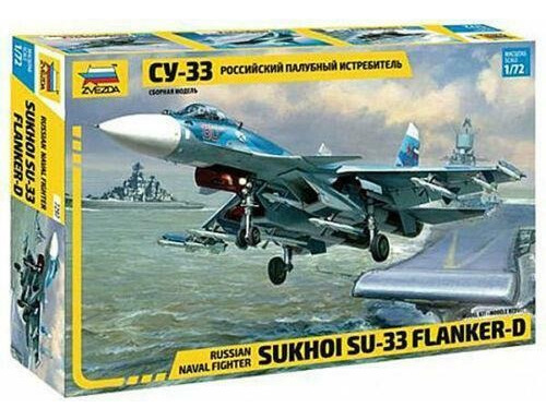 Sukhoi Su-33 Flanker-d Zvezda 7297 Escala 1/72