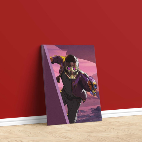 Cuadro Canvas What If Star Lord T Challa