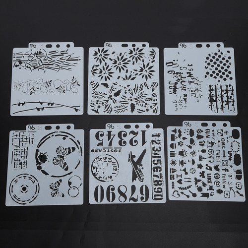 Tablero De Dibujo, Plantilla De Pintura, 16 Piezas, Punteado