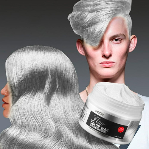 Cera Crema Para Peinar Cabello Sadoer Natural Y Matte 120g