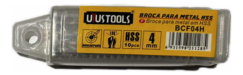 Set 10 Brocas Para Metal 4mm Uyustools