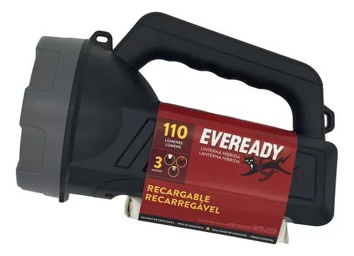 Linterna Recargable 110 Lumenes Eveready