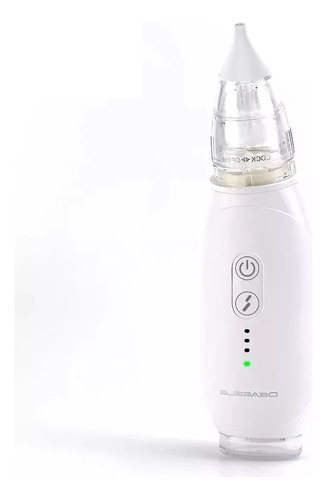 Aspirador Nasal Saca Mocos Eléctrico Autolimpiante 3 Niveles Blanco