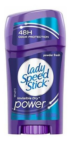 Desodorante Lady Speed Stick Power, Frescura En Polvo 
