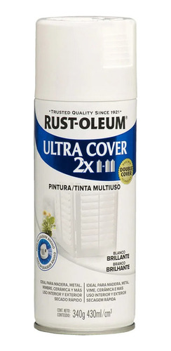 Ultra Cover 2x Blanco Brillante -