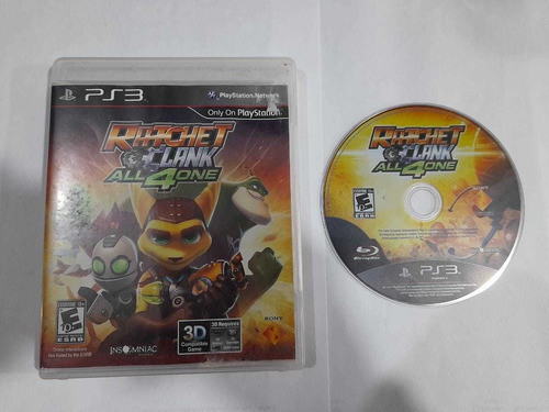Ratchet And Clank All 4 One Completo Para Play Station 3