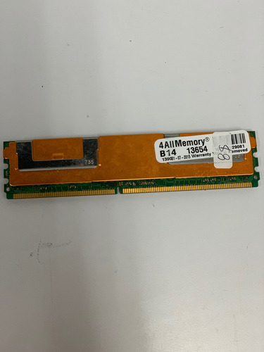 Memoria Ram Servidor 2gb 1x2gb Pc2-667mn