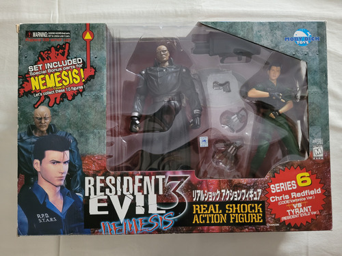 Resident Evil Chris Redfield Y Mr X