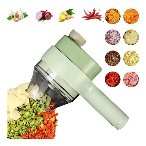 Picador De Vegetales Y Verduras Eléctrico Resistente