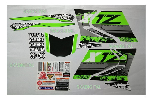 Kit Completo Decalcomanías Xtz Fun-ride2022 Edición Especial