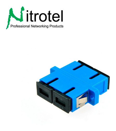 Funda 20 Adaptador De Fibra Nitrotel Sm Sc-upc Dx Nap Roseta