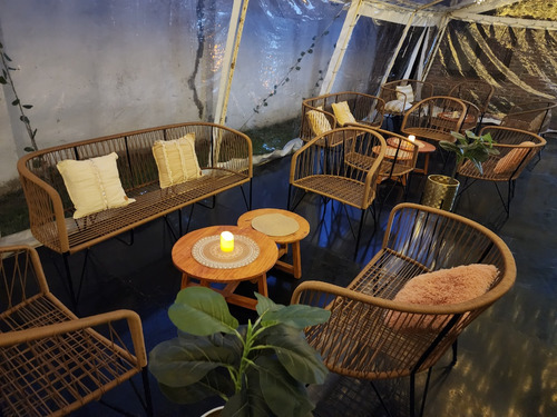 Alquiler Livings Rustico Carpas Puffs Sillas Tiffany Eventos