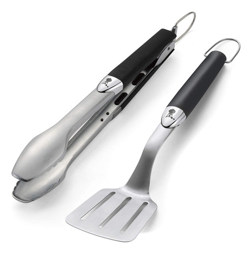 Weber 6645 Original Portable 2-piece Stainless Steel Tool Se