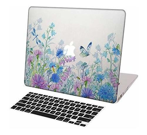 Funda Macbook Air 13.6  2022 Con Diseño Floral