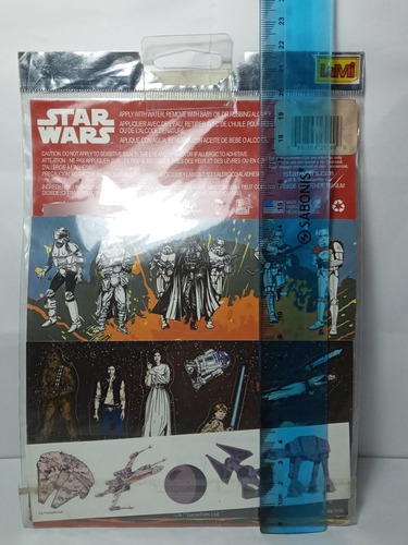 Imagen 3 de 4 de Stickers De Star Wars Unicos Ideal Coleccionistas Usa