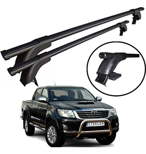 Kit Barras Porta Equipaje Toyota Hilux 05' A 18'