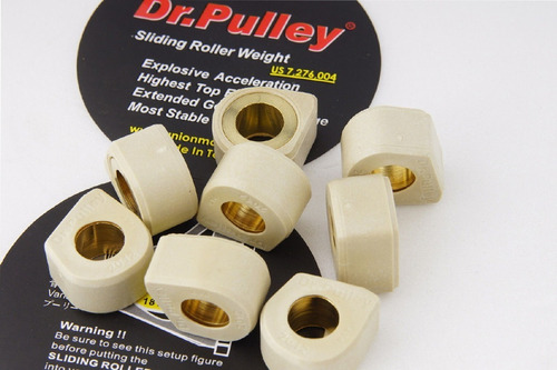 Kit Roletes Dr Pulley Kymco Downtown  300i 14 Gramas