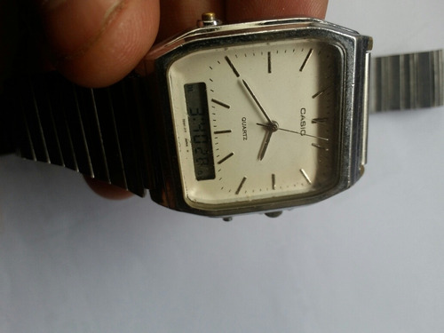 Imagen 2 de 5 de Relog Casio Antiguo Dijital De Aluminio