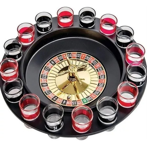 Juego De Ruleta Casino De Shots Cortitos Alcohol Chupitos