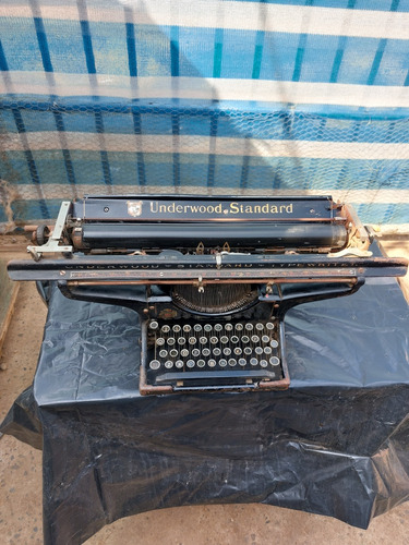 Maquina De Escribir Antigua Underwood Planillera