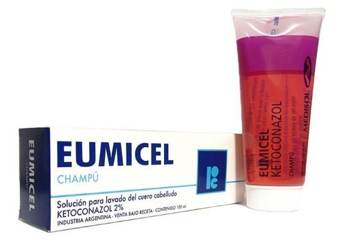 Micoralex - Champú Eumicel 100ml Ketoconazol 2% Sebo Caspa 