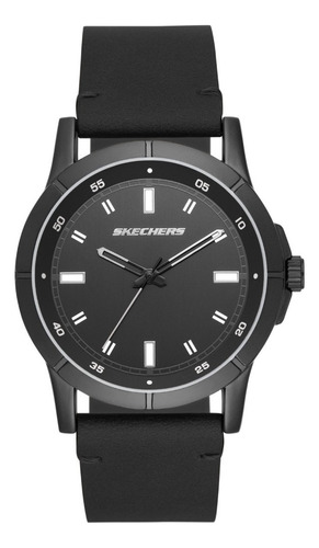 Reloj Hombre Skechers Robertson Color de la correa Negro