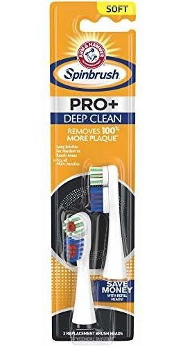 Arm & Hammer Spinbrush Pro+ Cabezales De Repuesto Para Cepil