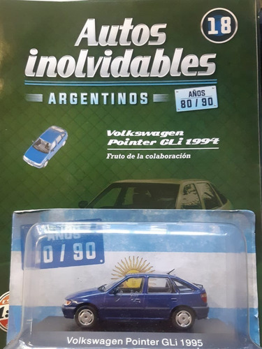 Auto Coleccion Inolvidables Vw Pointer Gli 1995