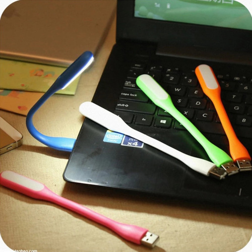 Mini Luz Led Luminária Notebook Pc Lâmpada Usb Flexível