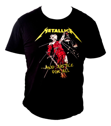 Playera Metallica Rock Calidad Premium