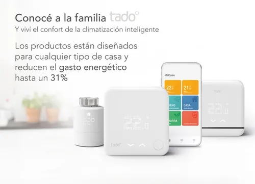 Termostato inteligente cableado V3+ Tado°