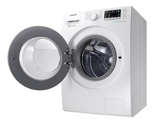 Lavasecarropas automático Samsung WD90M4453 blanco 9kg 220V